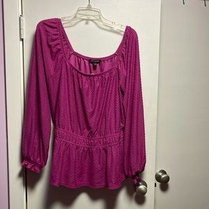 NWT Lane Bryant Pink Top 14/16